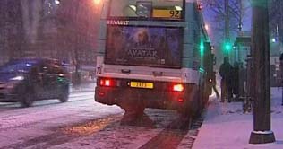 Heavy snow brings traffic woes to northern France